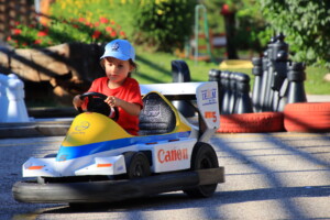 minicars al minigolf panorama vigo di fassa