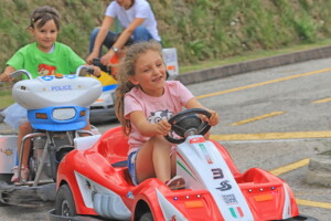 minicars al minigolf panorama vigo di fassa